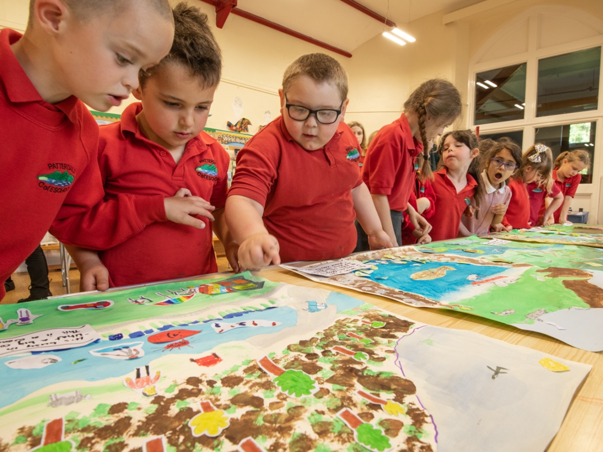 Watershed : Patterdale School Gets Creative